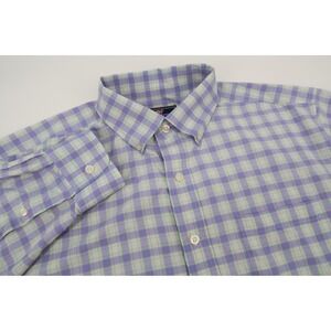 Vineyard Vines Performance Mens Large‎ Purple Nylon Button Down Murray Shirt